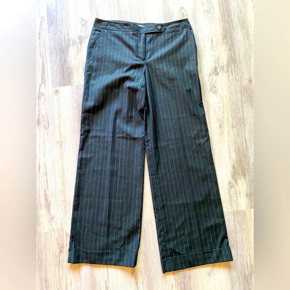 Isaac Mizrahi For Target Womens Straight Wide Leg Pants Trousers